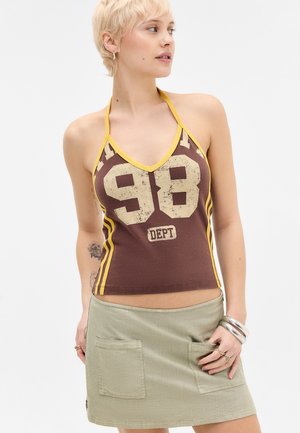 BDG Urban Outfitters HALTER - Top - brown