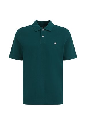 WE Fashion, Polo - green blue