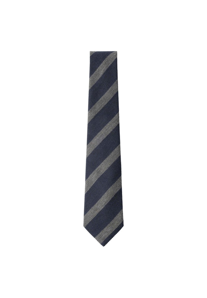 Hackett London STRIP - Cravate - granite grey