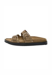 FLAT  - Ciabattine - brown