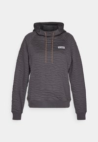 Columbia PFG OPEN WATER™ QUILTED HOODIE - Felpa con cappuccio - shark