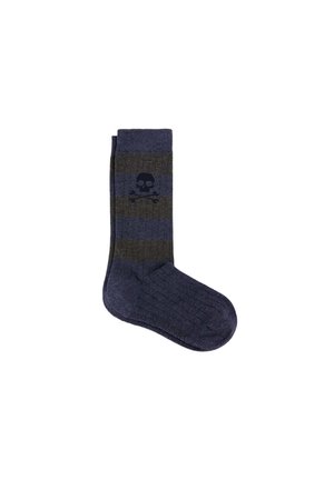 Scalpers, SCALPERS SCH STRIPES L SOCKS KIDS - Calcetines - navy melange