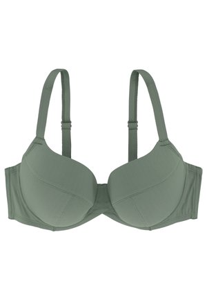 CURACAO LIGHT PADDED - Bikiniöverdel - green