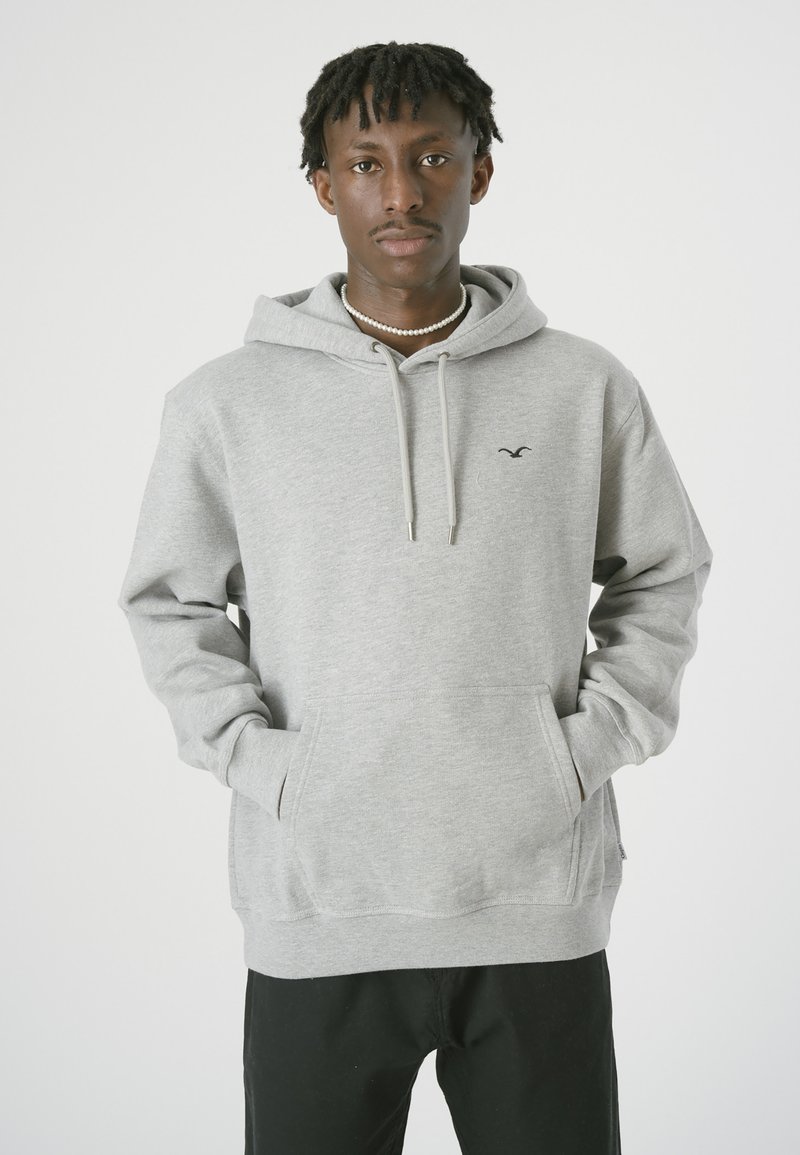 Cleptomanicx LIGULL BOXY - Hoodie - heather gray