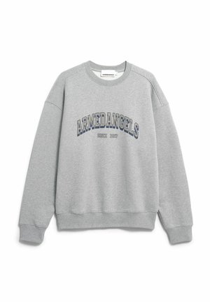 ARMEDANGELS, WORDMARK - Sweatshirt - silver melange