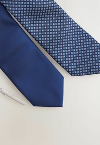 Next TEXTURED WITH 2 PACK REGULAR - Kravata - bright blue