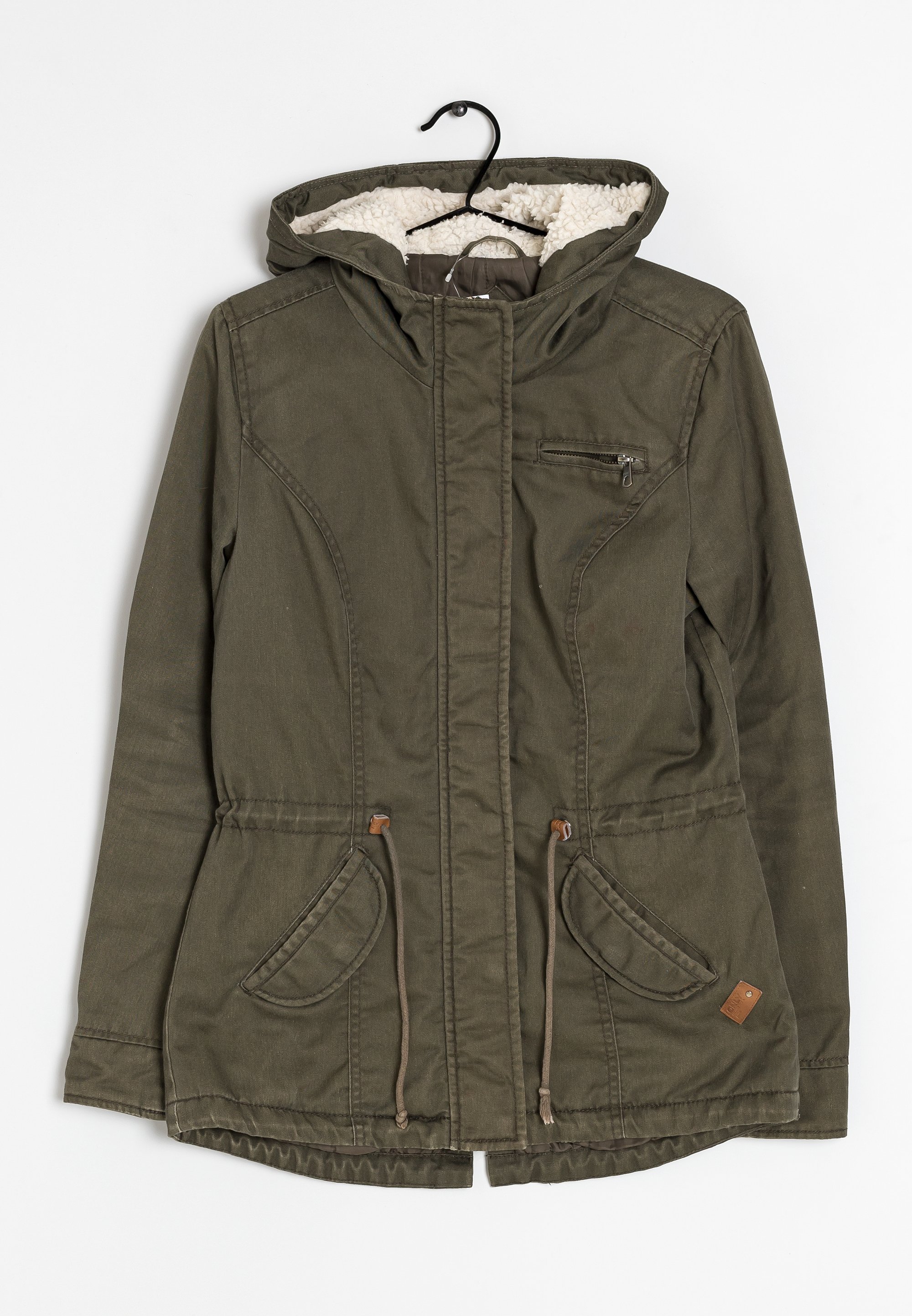 Fur Only Winterjacke Oliv Parka Onlyjacken Only Damen Iris Fur