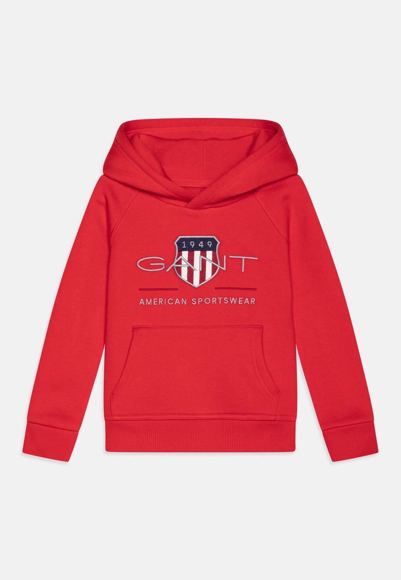 GANT ARCHIVE SHIELD HOODIE UNISEX - Hoodie - bright red