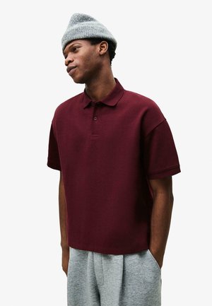SHORT SLEEVE  - Polo majica - bordeaux