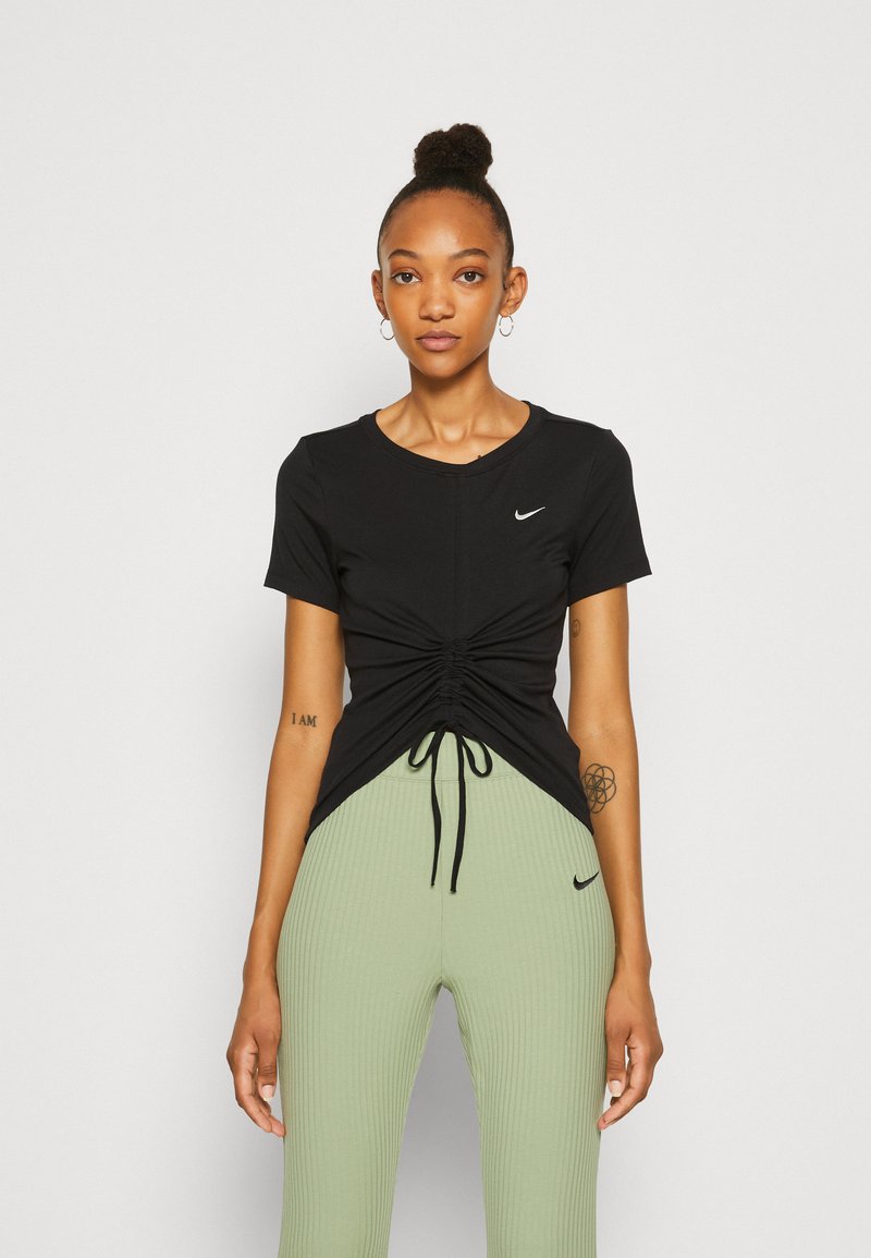 Nike Sportswear TShirt print black/sail/schwarz Zalando.at