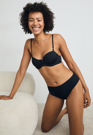 BRAZILIAN 3 PACK - Trusser - white/black