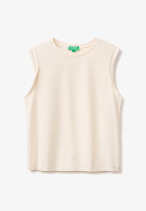 United Colors of Benetton, SLEEVELESS T-SHIRT.. - Top - white