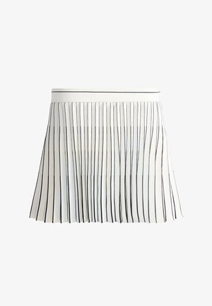 OYSHO, HIGH-RISE SEAMLESS PLEATED SHORT SKIRT - Jupe trapèze - navy blue