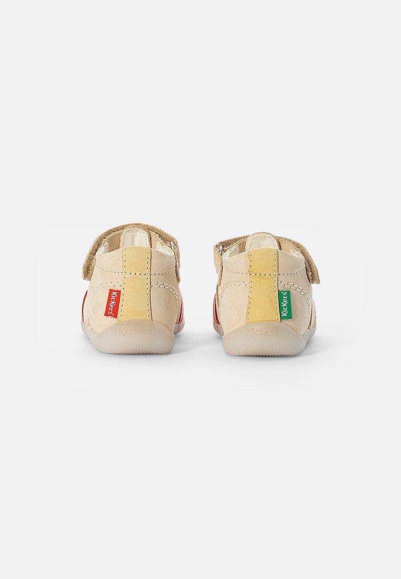 Kinder Sneaker | Kickers BIGFLO Riemensandalette beige rose jaune/beige - TF48745 Kinder Sneaker | Kickers BIGFLO Riemensandalette beige rose jaune/beige - TF48745