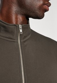 Björn Borg CENTRE HALF ZIP - Melegítőfelső - peat