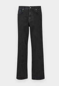 Relaxed fit jeans - black denim