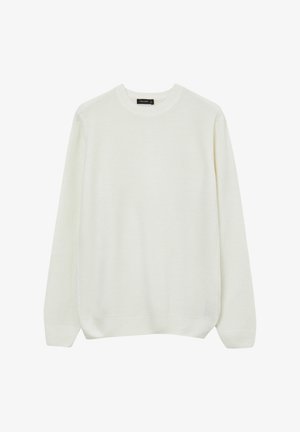 Calliope GIROCOLLO LAVORATA - Strickpullover - bianco