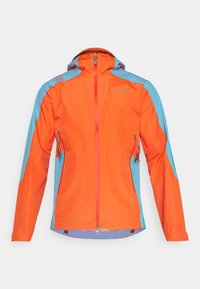 La Sportiva CROSSRIDGE EVO - Jachetă hardshell - cherry tomato/tropic blue