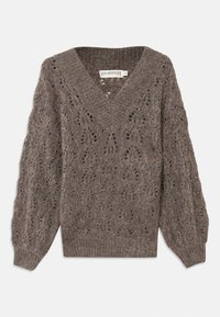 LOLA - Strikkegenser - brown