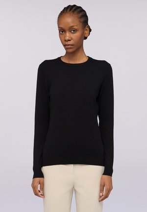 GIROCOLLO - Pullover - black milano