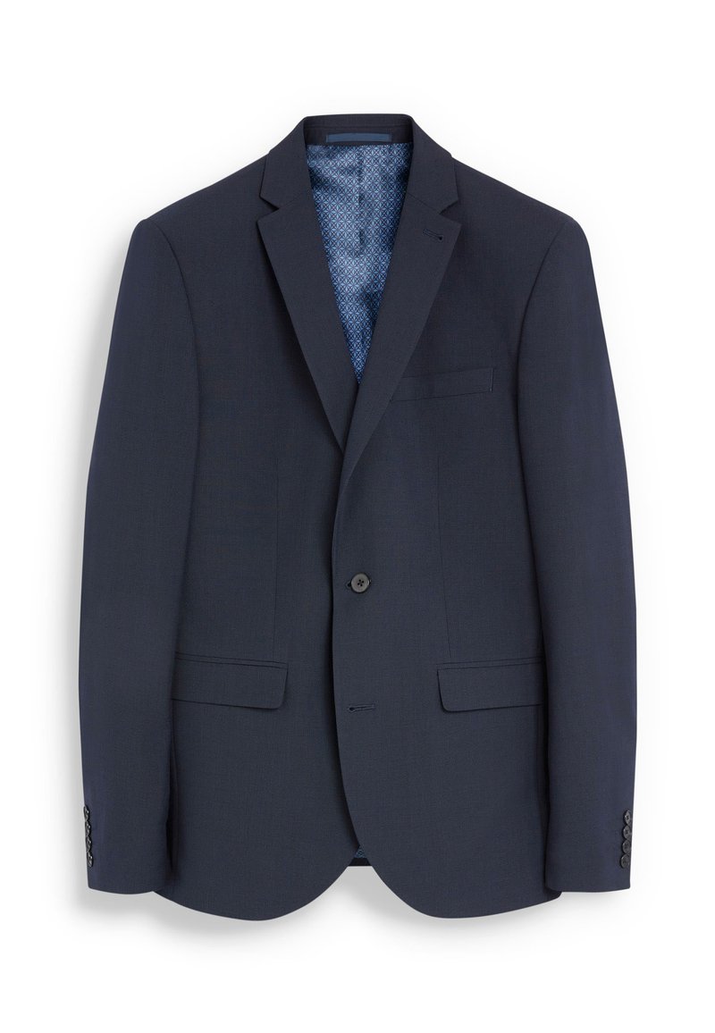 Next Blazer blauw gemêleerd