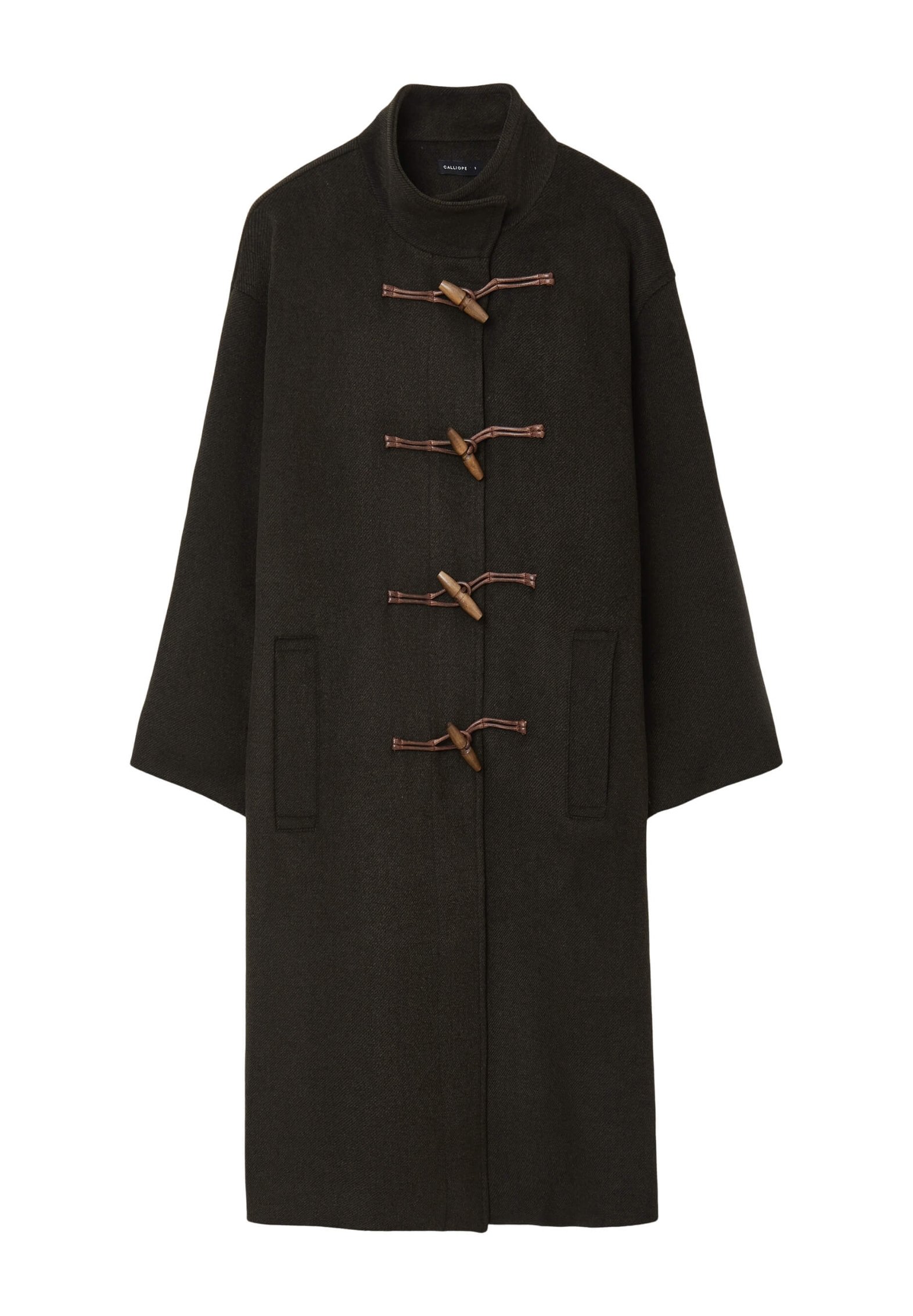 Calliope MONTGOMERY Cappotto classico marrone scuro