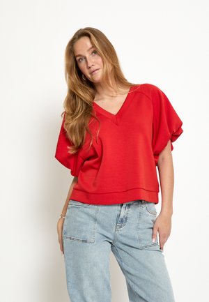 MINNIE GRS BALLON SLEEVE - T-shirt con stampa - aura orange