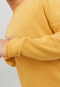 Jack & Jones JJELEO CREW NECK - Pulover - honey gold
