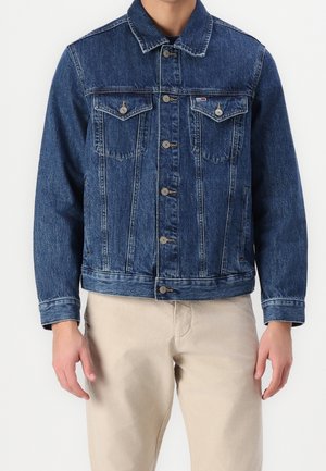 Farkkutakki - dark-blue denim