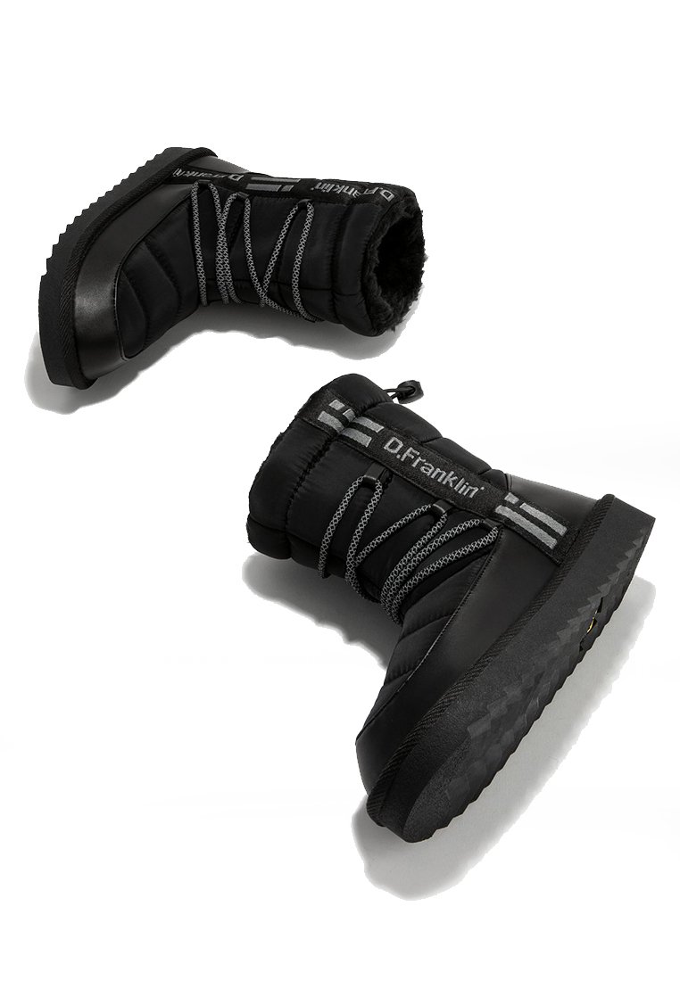 D.Franklin NORDIC BOMB - Botas para la nieve - black/negro - Zalando.es