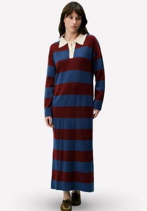 AGNES - Robe longue - bleu marine