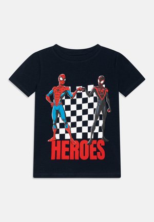 NMMMACLIN SPIDERMAN - Camiseta estampada - dark sapphire