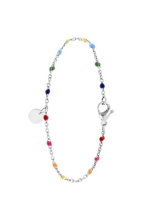 REGENBOOG EMAILLE - Armband - silver-coloured