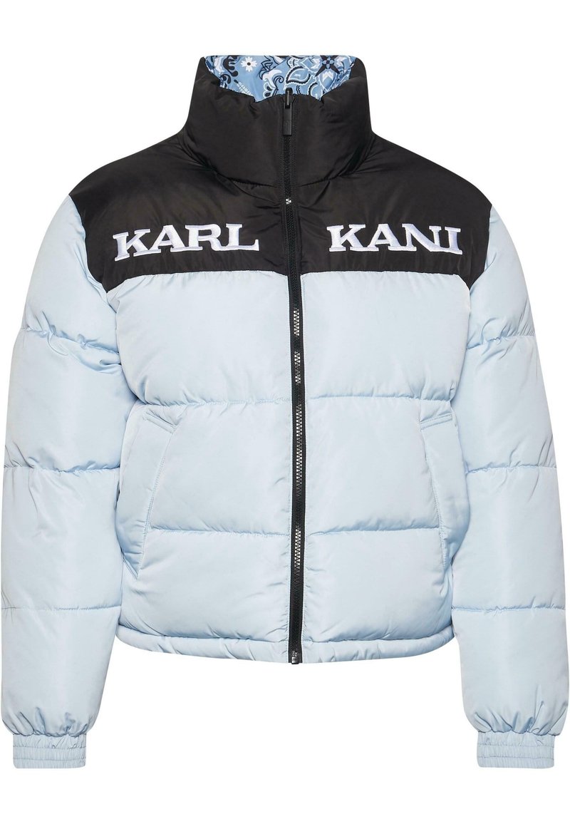 Karl Kani Babyblau Winterjacke Karl Kani Jeans Jacke Damen Snipes