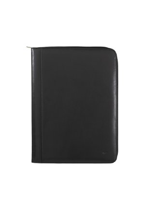 PELLE A4 BUSINESS ORGANIZER NOTIZBLOCKH - Sac ordinateur - black
