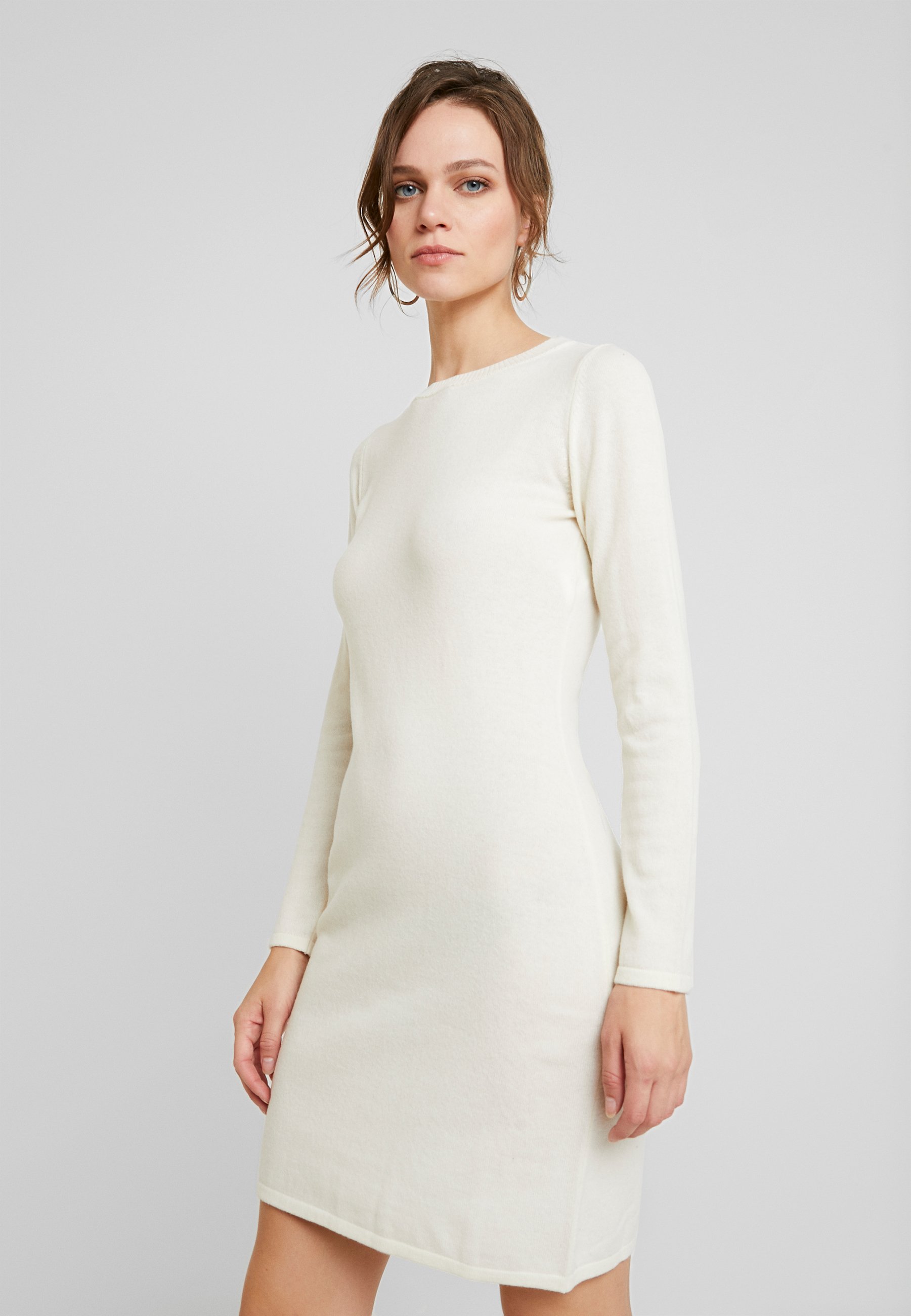 Benetton DRESS Etuikjole white Zalando.no Benetton DRESS - Kjole - white