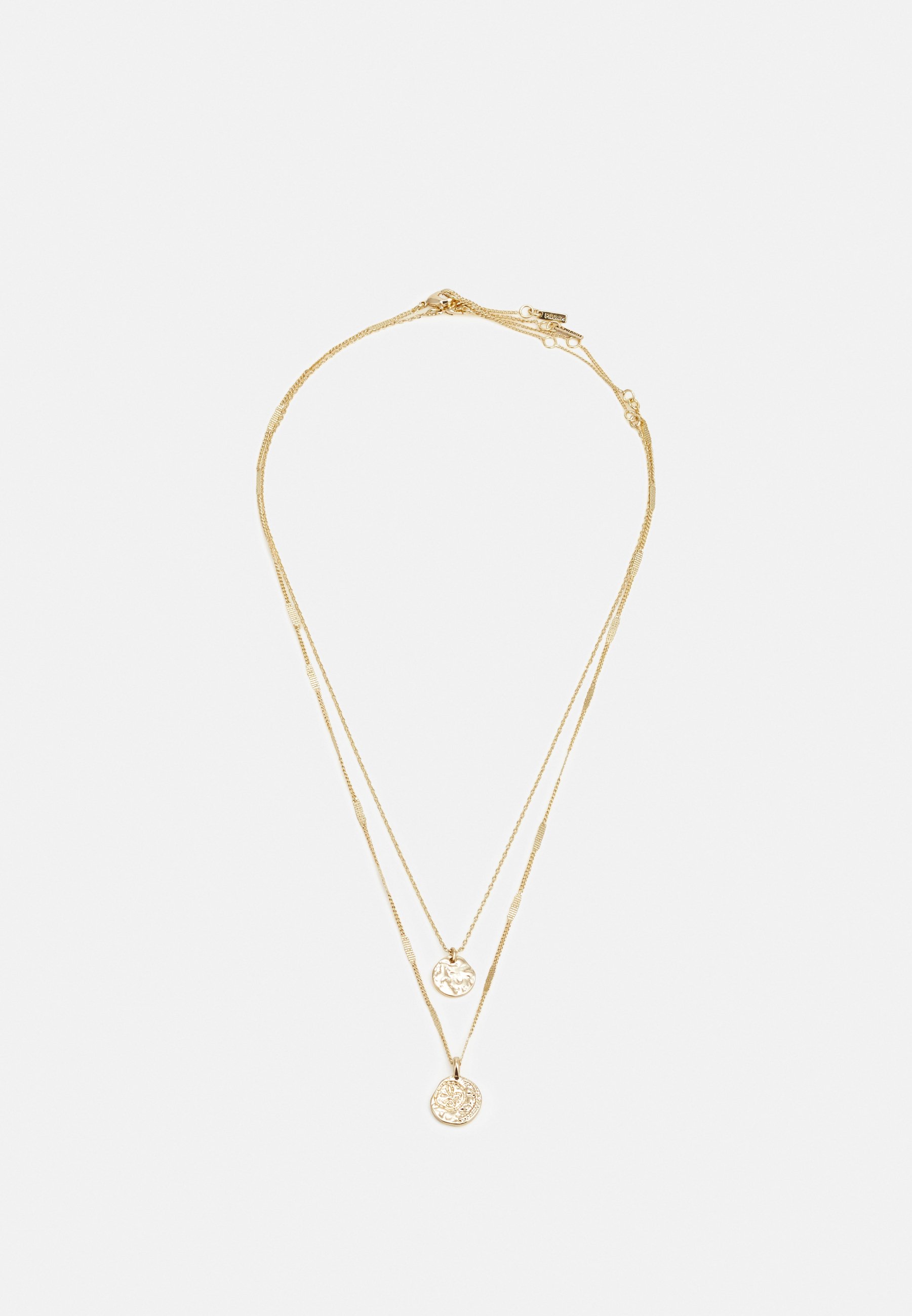 Gold-coloured necklace