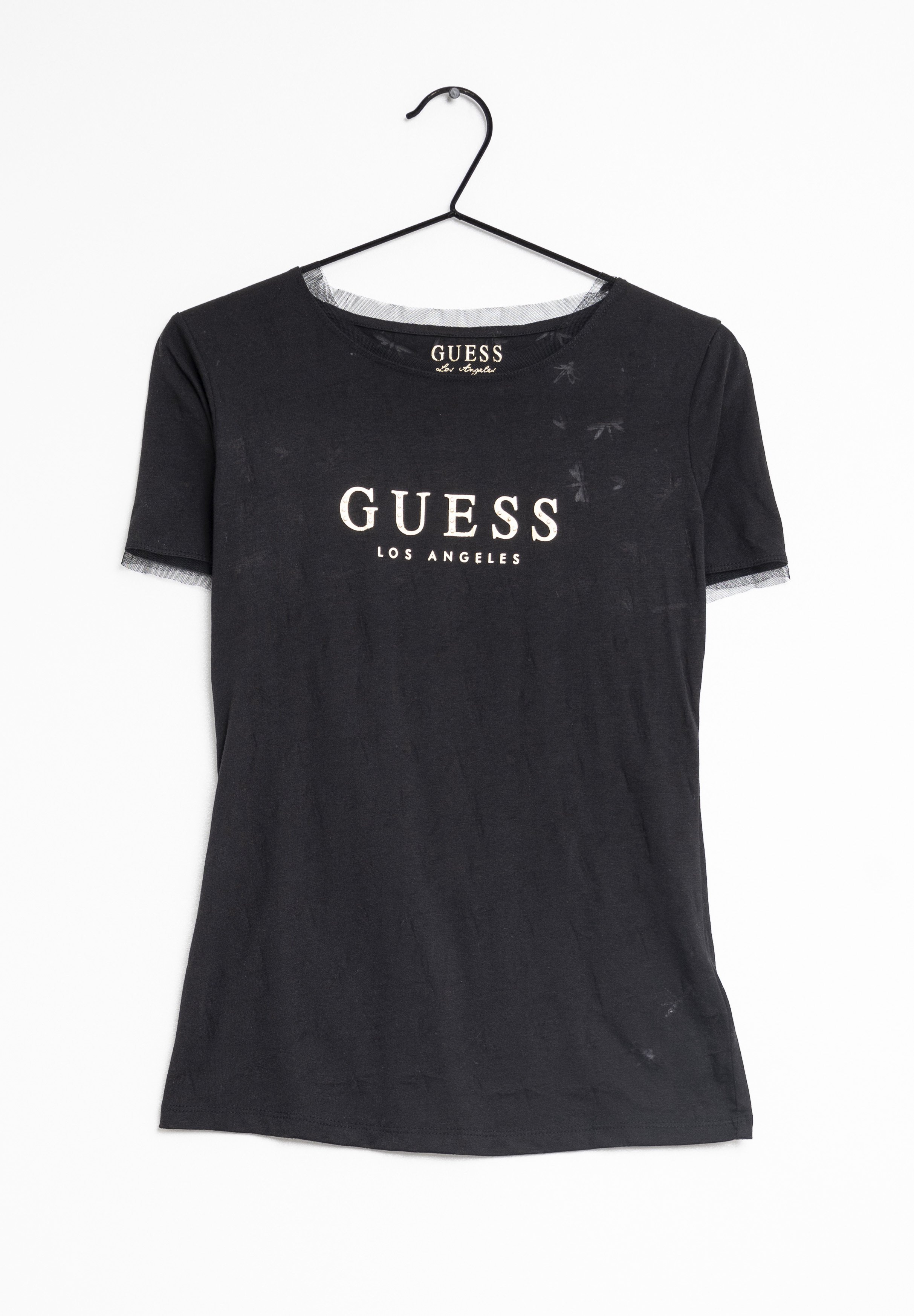 Guess Print T-shirt - black - Zalando.de