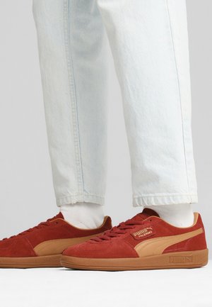 PALERMO UNISEX - Sneakers - mars red-caramel latte-gum