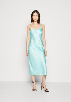 Neon & Nylon NEOAYLA CORSET DETAIL CALF DRESS  - Cocktail φόρεμα / Φόρεμα για πάρτι - aruba blue