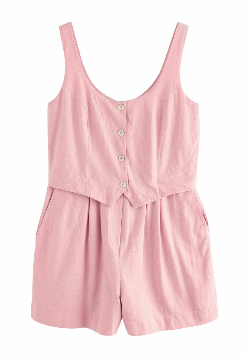 Next - REGULAR FIT - SLEEVELESS STYLE PLAYSUIT  - Kombinezon - pastel pink, Povećaj