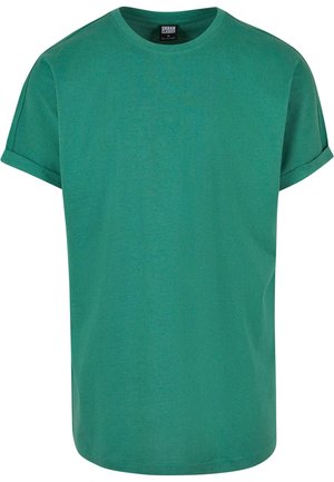 Urban Classics SHAPED TURNUP  - Basic T-shirt - leaf