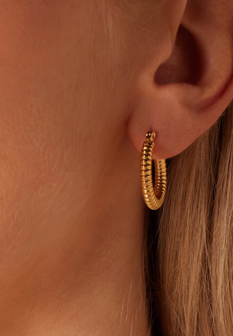 Lucardi Oorbellen - gold-coloured