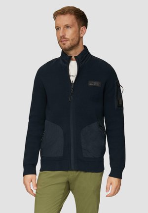 s.Oliver, MIT STEHKRAGEN - Vest - navy