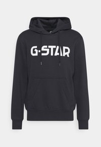 G-STAR Jersey con capucha - dark blue