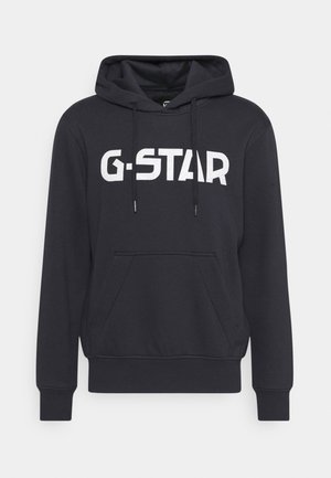 G-STAR Jersey con capucha - dark blue