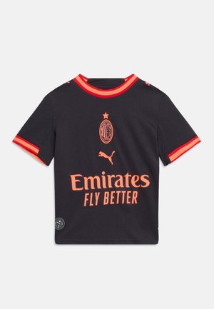 Puma, AC MILAN THIRD REPLICA UNISEX - Futbalový dres - dark grey/glowing red