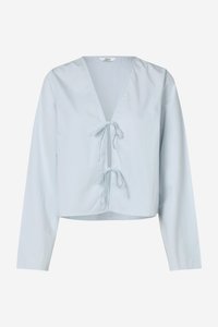CAROLA TIE SHIRT - Blouse - illusion blue