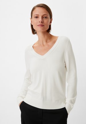 AUS MIX - Pullover - weiß