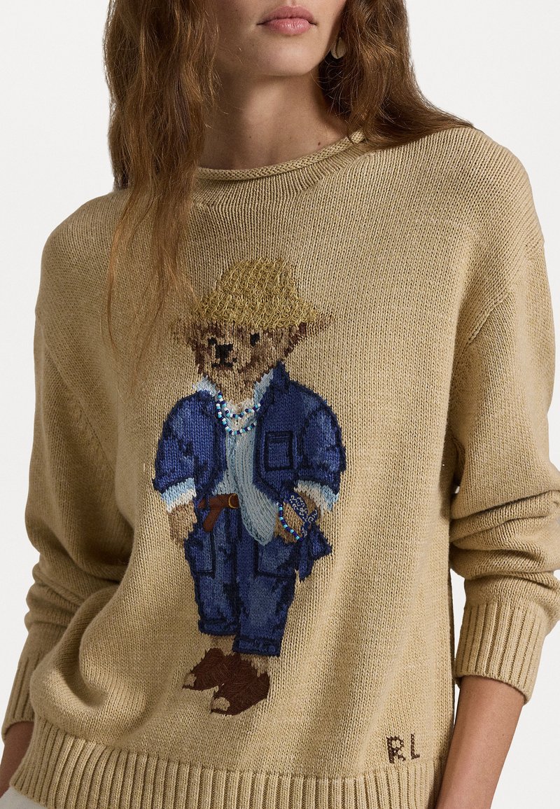 Teddy Bear Ralph Lauren Pullover Damen Baumwolle Pullover And Bear